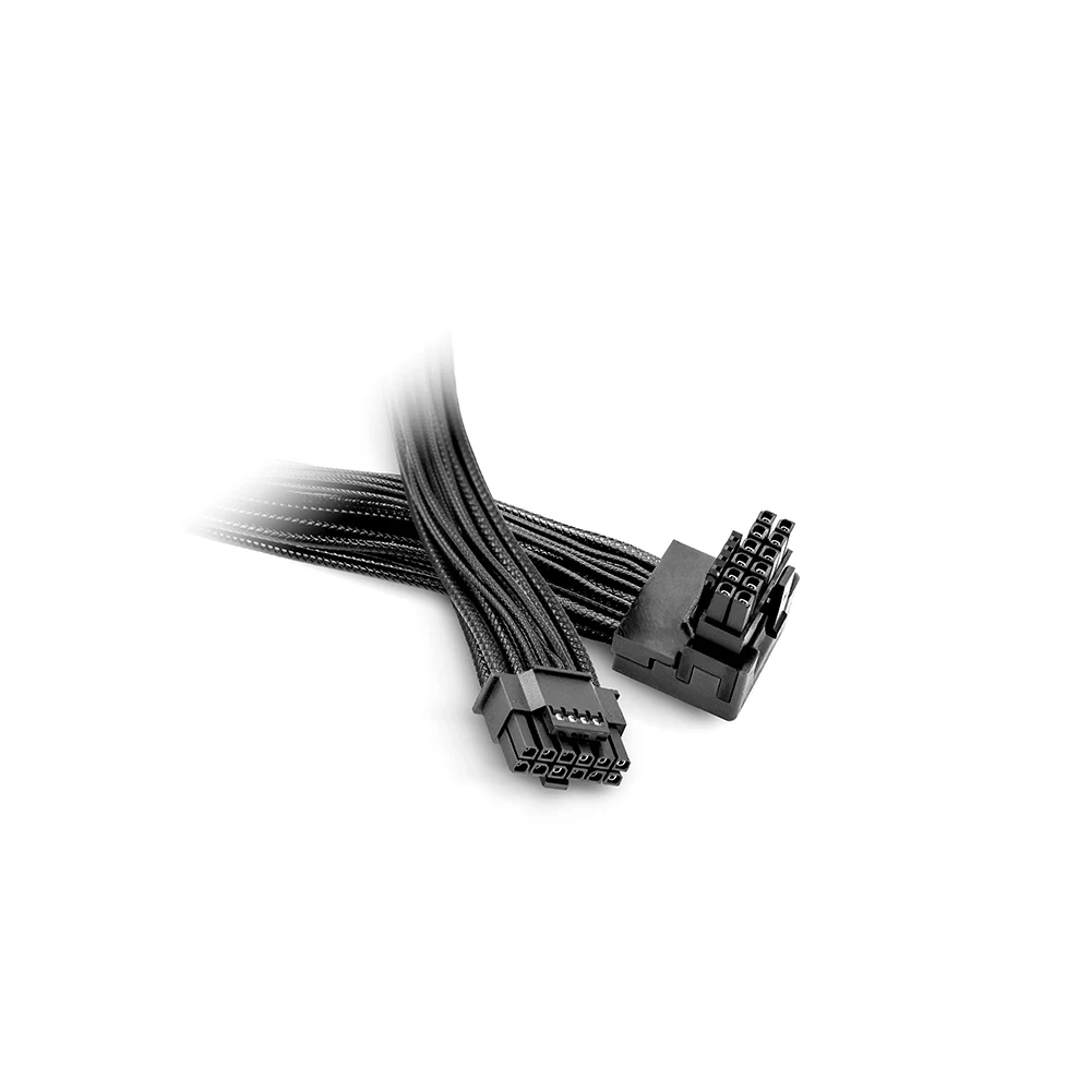be quiet! 12V-2x6 / 12VHPWR 90° Cable PCI-E Захранващ кабел за видеокарта