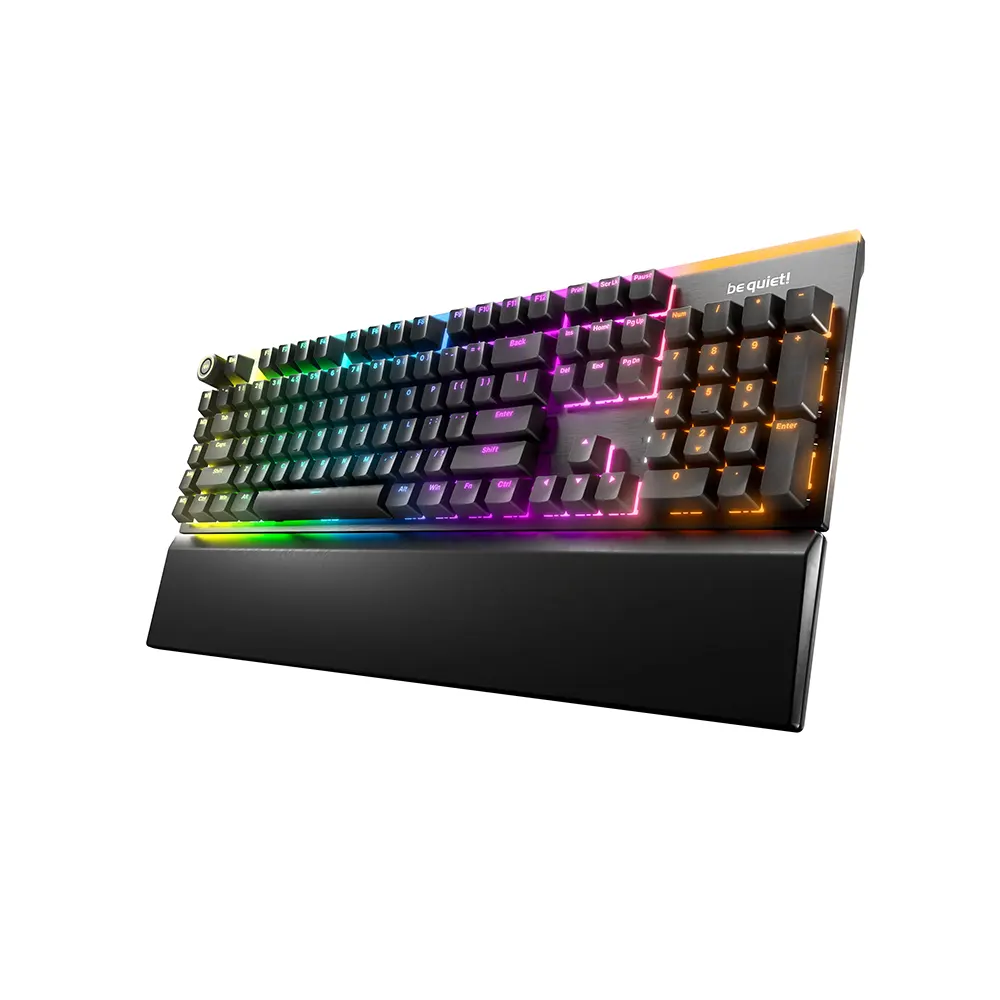 be quiet! Light Mount RGB Геймърска механична клавиатура с be quiet! Silent Tactile Black суичове