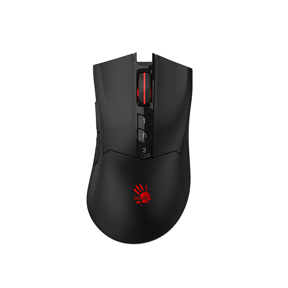 Bloody R90 Plus Stone Black Безжична геймърска мишка