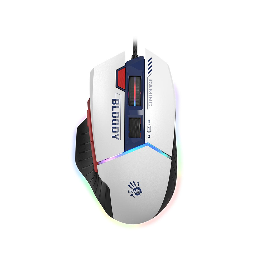 Bloody W95 Max Sports Navy Геймърска оптична мишка