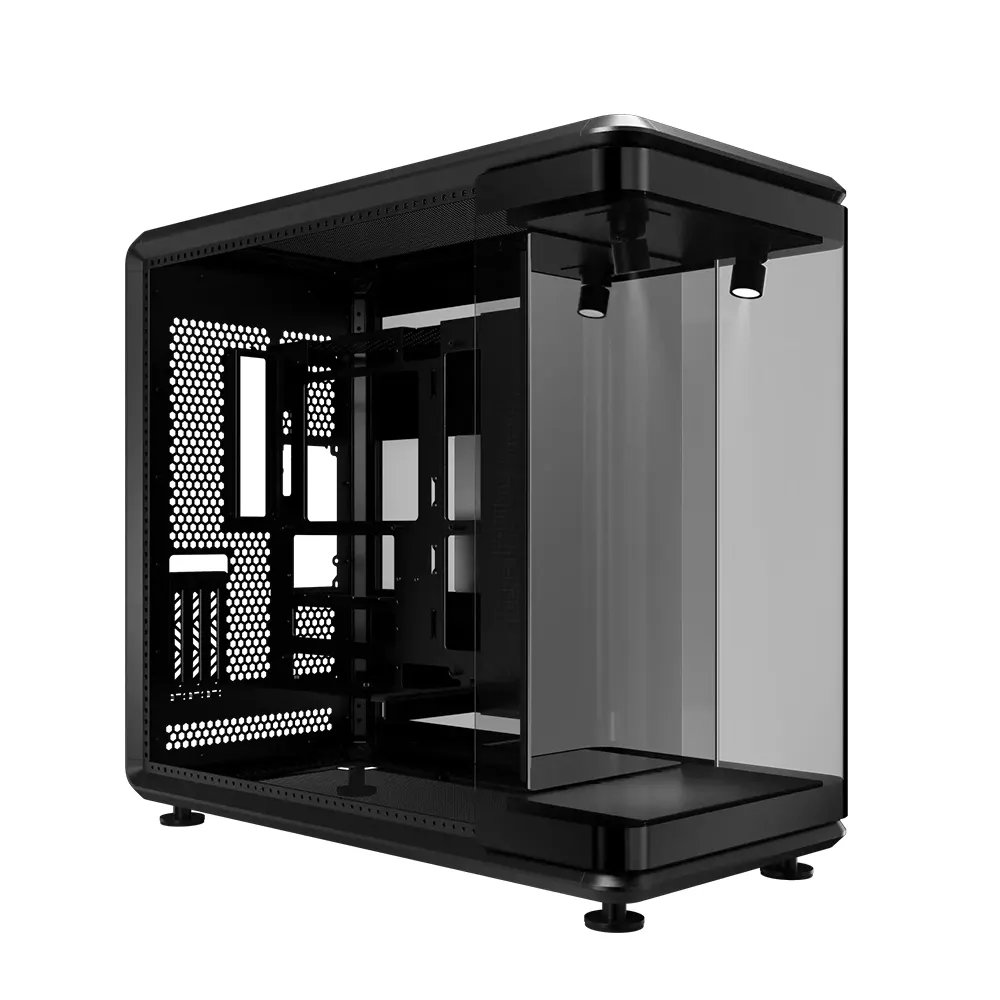 Cooler Master MasterFrame 360 Panorama Black Компютърна кутия