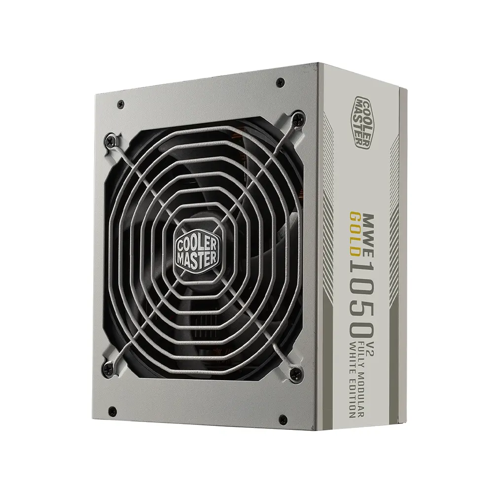 Cooler Master MWE Gold 1050 V2 White, 80 Plus Gold, Fully Modular Захранване за компютър