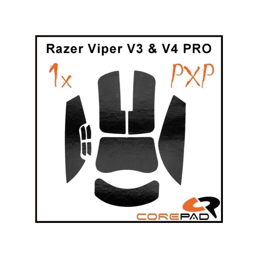 Corepad PXP Grips #2228 Black за Razer Viper V3 Pro / Viper V4 Pro Грип ленти