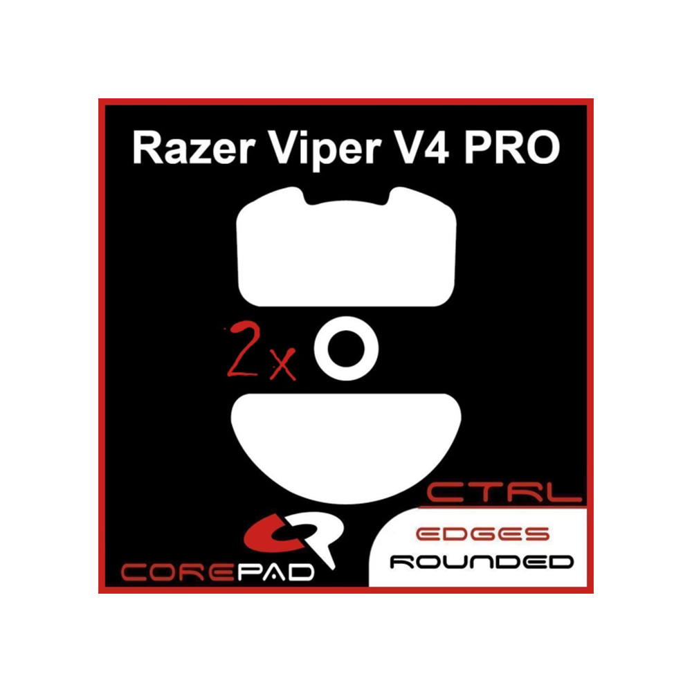Corepad Skatez CTRL 670 Крачета за мишка Razer Viper V4 Pro