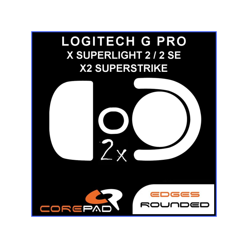 Corepad Skatez PRO 280 Крачета за мишка Logitech G PRO X SUPERLIGHT 2 / G PRO X2 SUPERSTRIKE / G PRO X3 SUPERSTRIKE