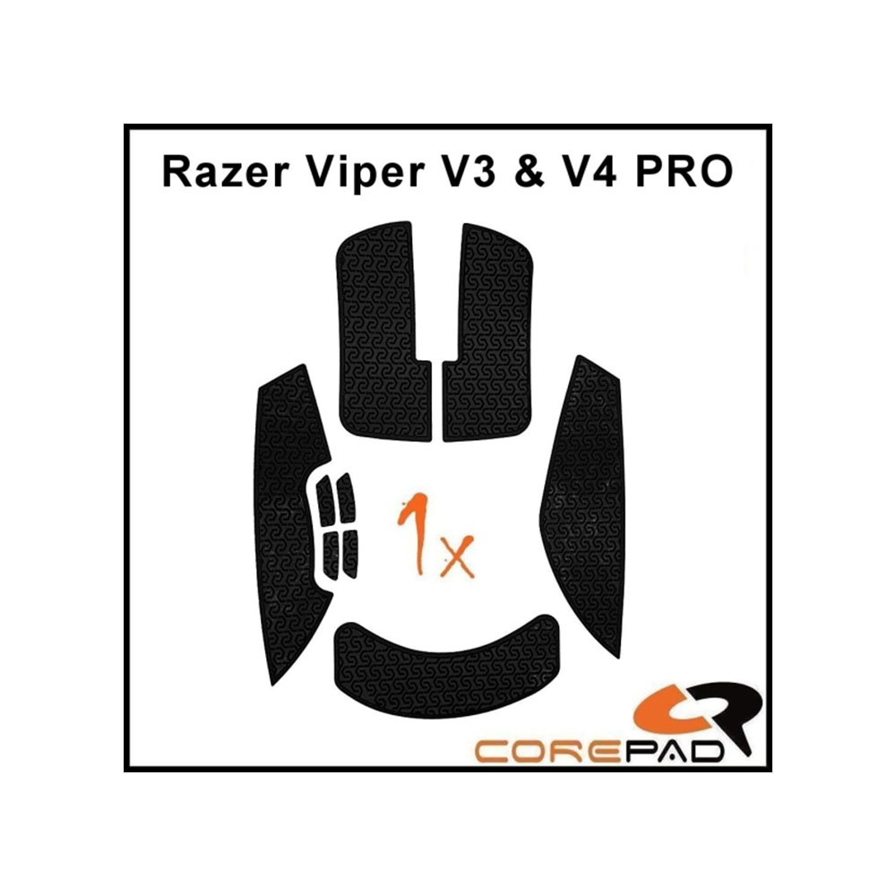 Corepad Soft Grips #839 Black за Razer Viper V3 Pro / Viper V4 Pro Грип ленти