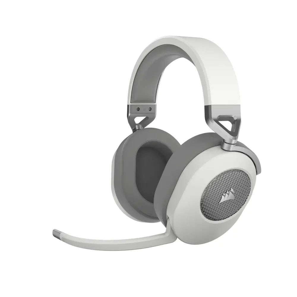 Corsair HS65 White Безжични геймърски слушалки с микрофон