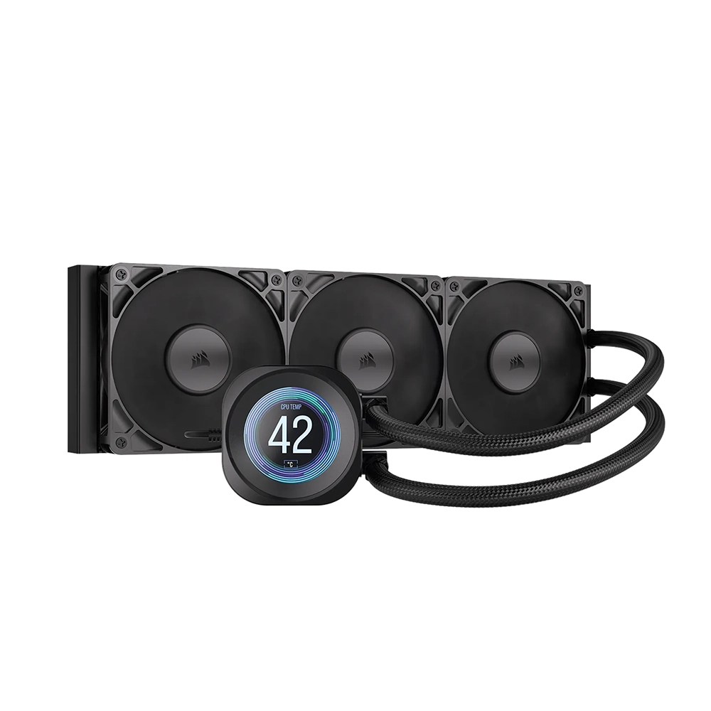 Corsair Nautilus 360 RS LCD Black AIO Воден охладител за процесор