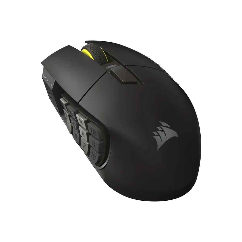 Corsair Scimitar Elite Wireless SE MMO Gun Metal Безжична геймърска оптична мишка