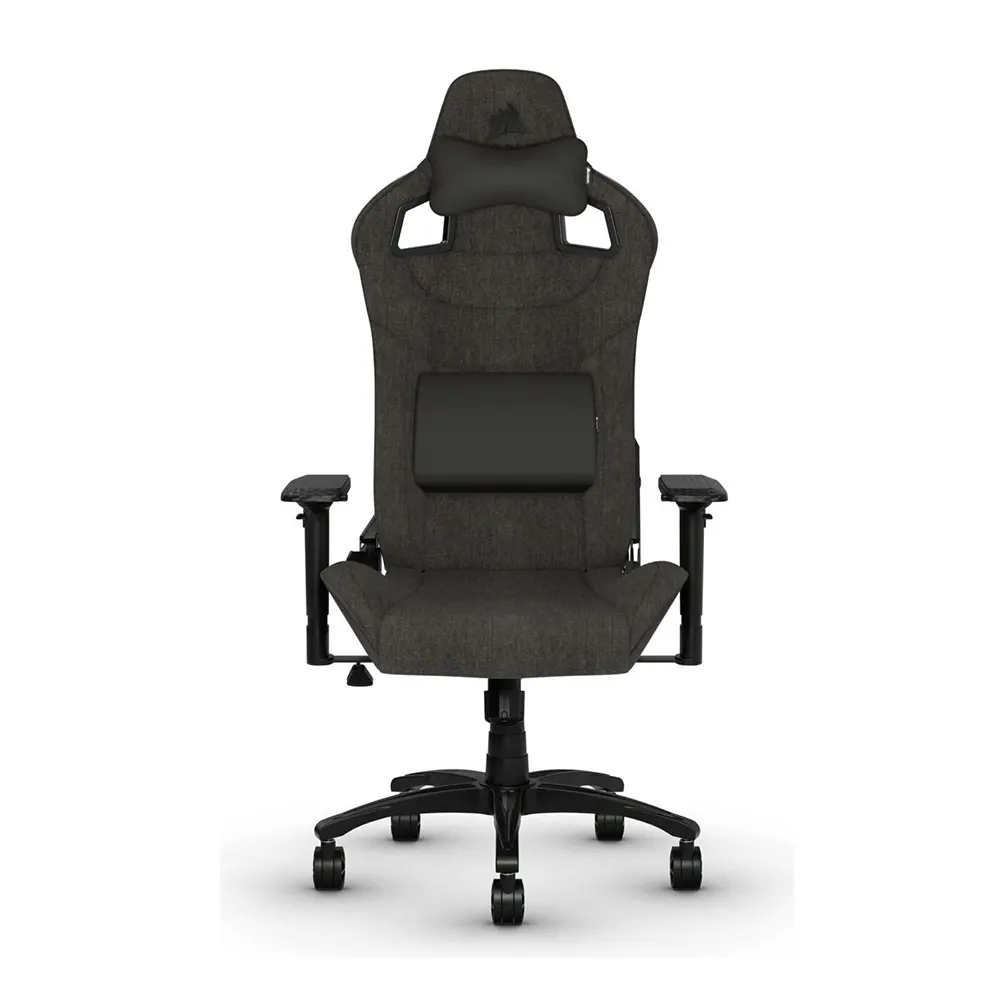 Corsair T3 Rush Fabric 2023 Charocal Ергономичен геймърски стол