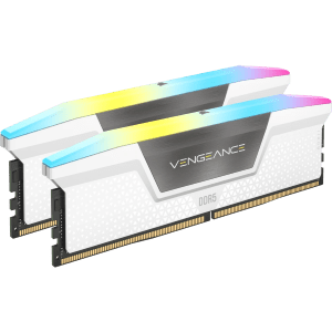 Рам памет Corsair VENGEANCE RGB White 32GB (2x16)