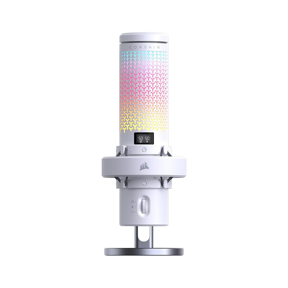 Corsair VOXARA White RGB USB Кондензаторен геймърски микрофон