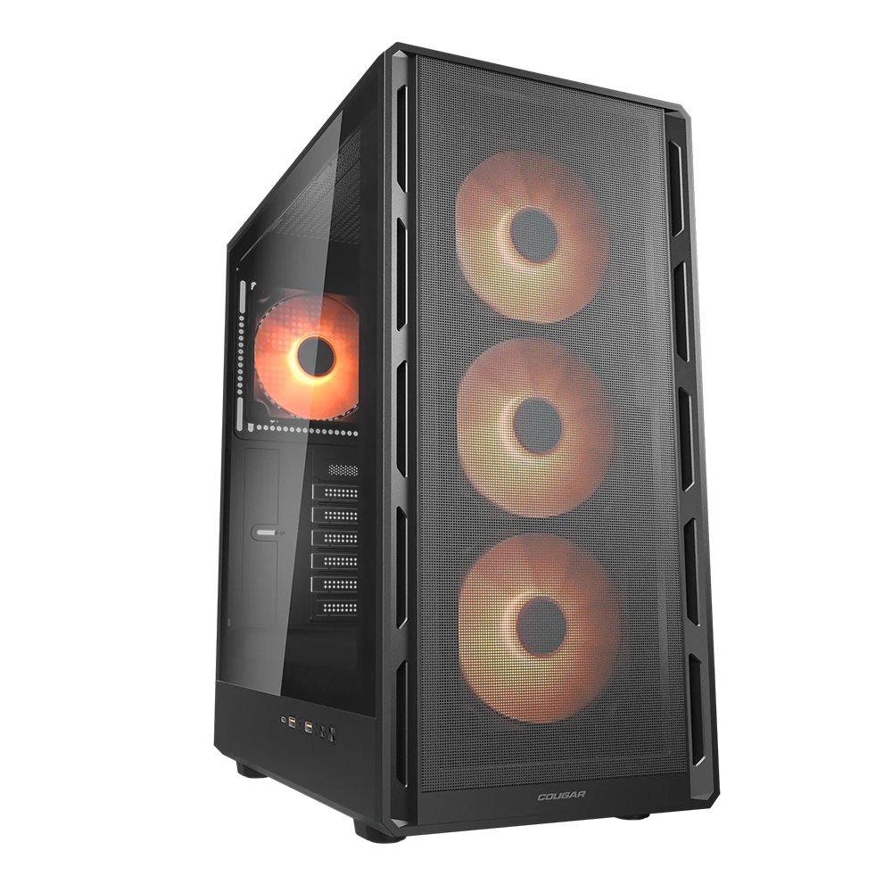 Cougar Airface Pure Pro Black Компютърна кутия