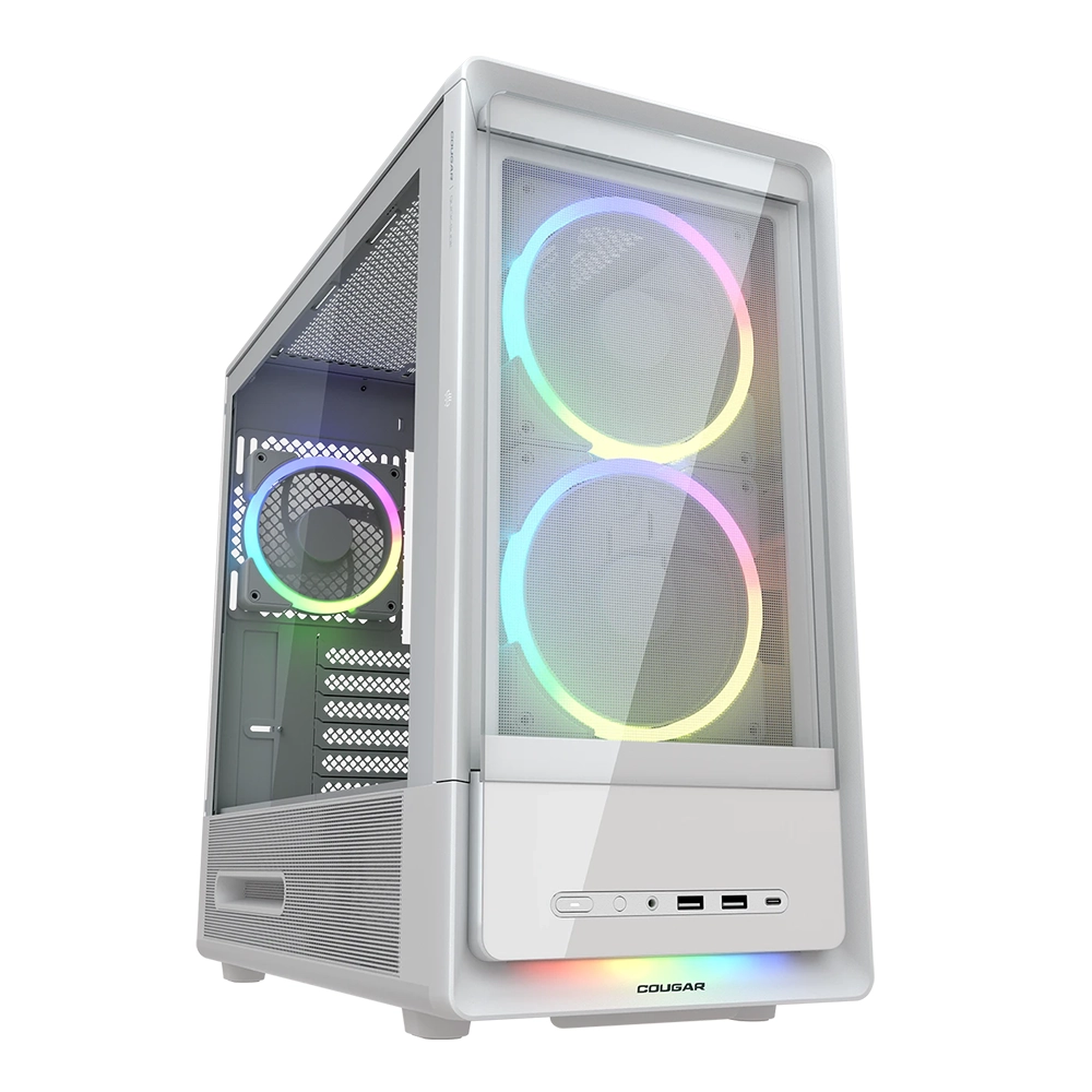 Cougar DUOAIR RGB White Компютърна кутия