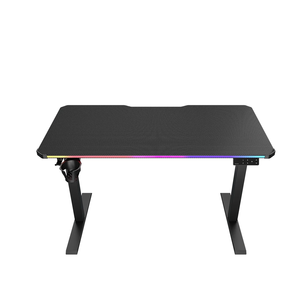 COUGAR E-Ares 120 RGB Black Геймърско бюро с електрически регулируема височина