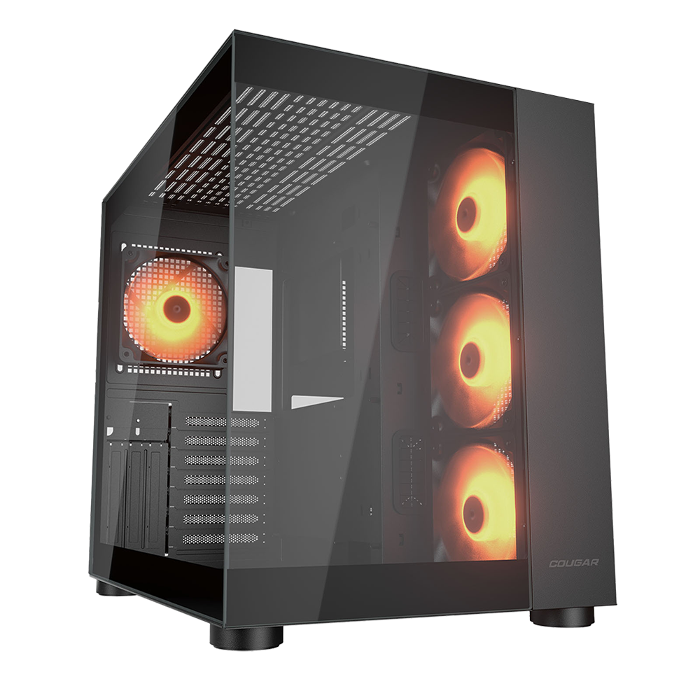 Cougar FV150 RGB Black Компютърна кутия