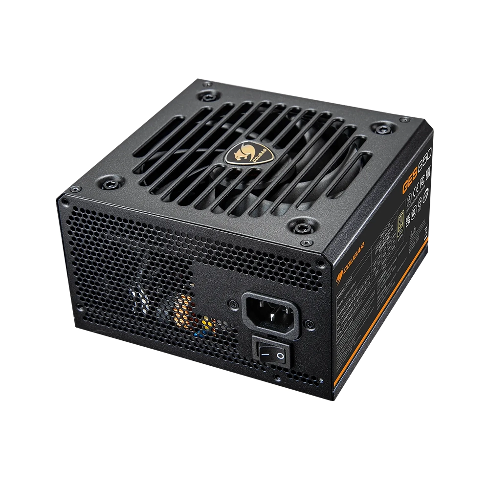 Cougar GES 750 750W, 80 Plus Gold, PCIe 5.1, ATX 3.1 Захранване за компютър