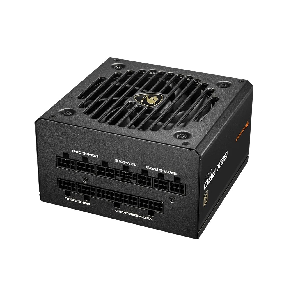 Cougar GEX PRO 850 850W, 80 Plus Gold, Модулно, PCIe 5.1, ATX 3.1 Захранване за компютър