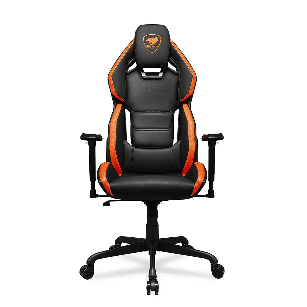 Cougar Hotrod OrangeBlack Ергономичен геймърски стол