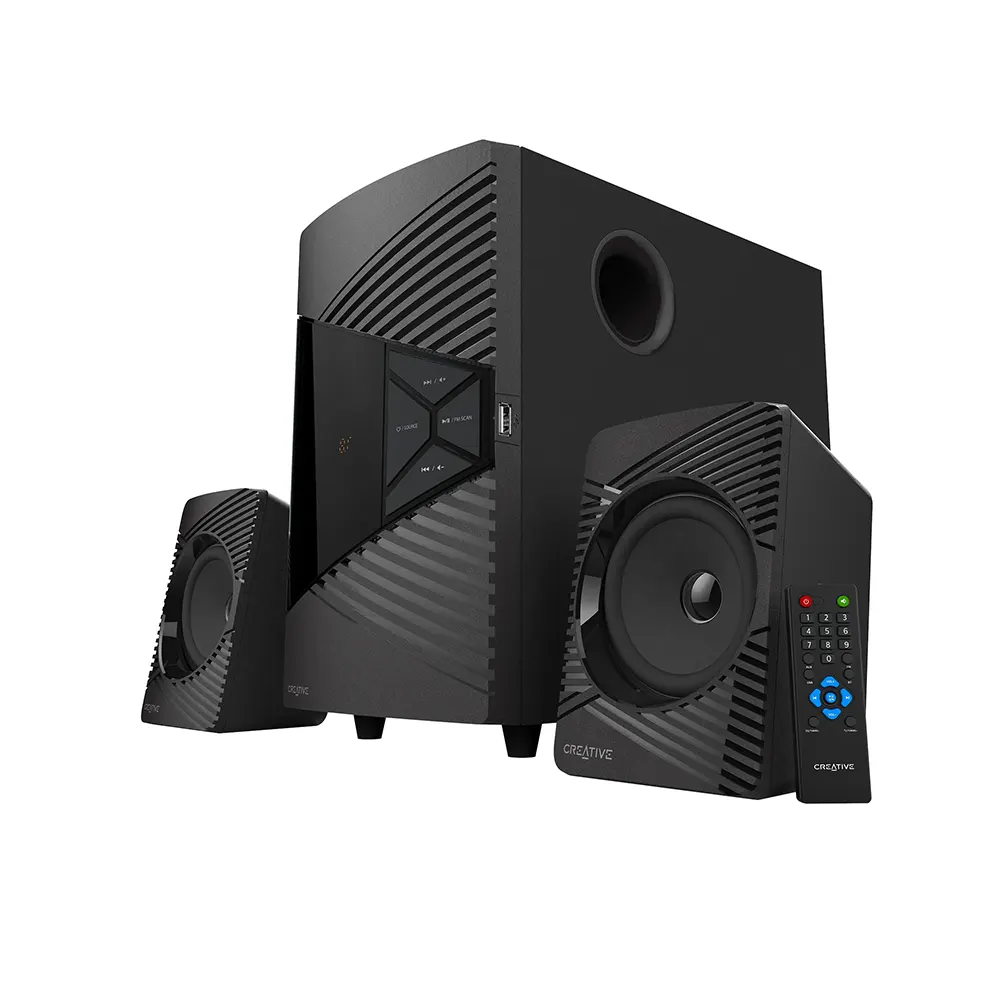 Creative SBS E2500 Black 2.1 Аудио система с две тонколони и субуфер