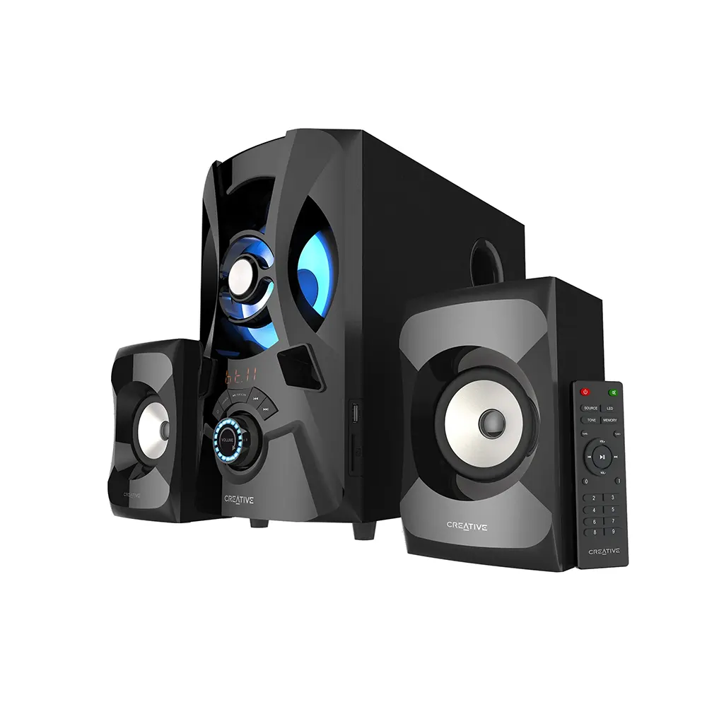 Creative SBS E2900 Black 2.1 Аудио система с две тонколони и субуфер