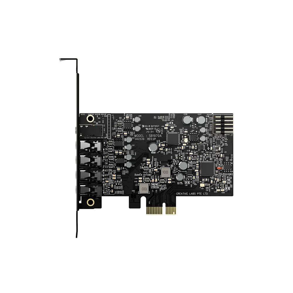 Creative Sound Blaster Audigy FX Pro, Hi-Res 7.1 Геймърска вътрешна звукова карта