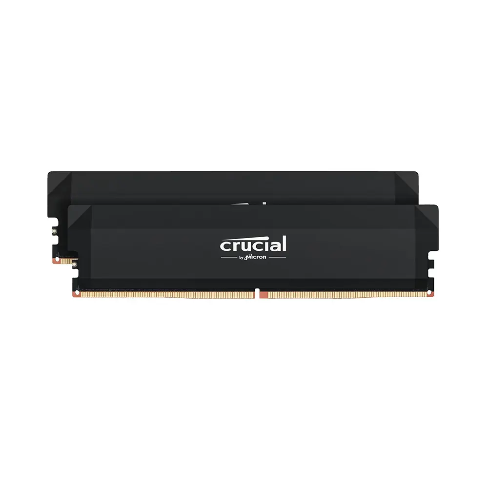 Crucial Pro Overclocking Black 32GB (2x16), DDR5, 6400 MHz, CL38, AMD EXPO & Intel XMP Рам памет