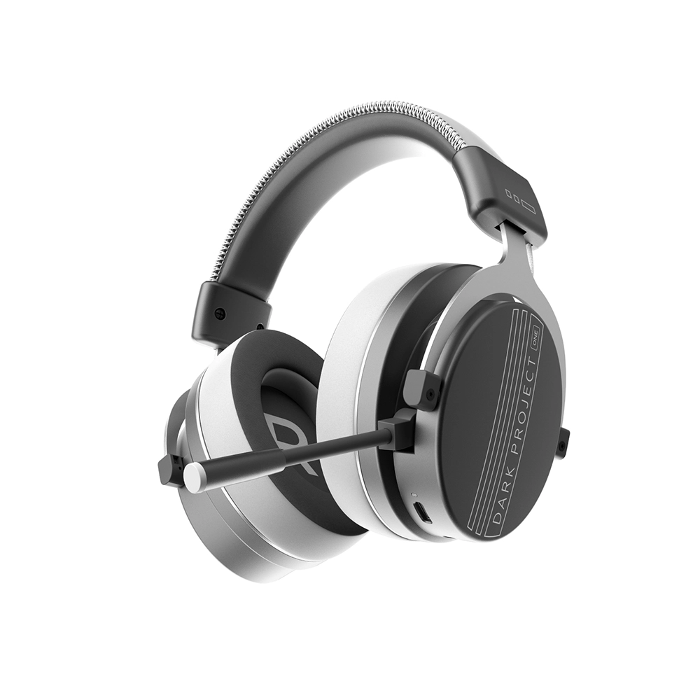 Dark Project Vexo Grey Wireless Безжични геймърски слушалки с микрофон