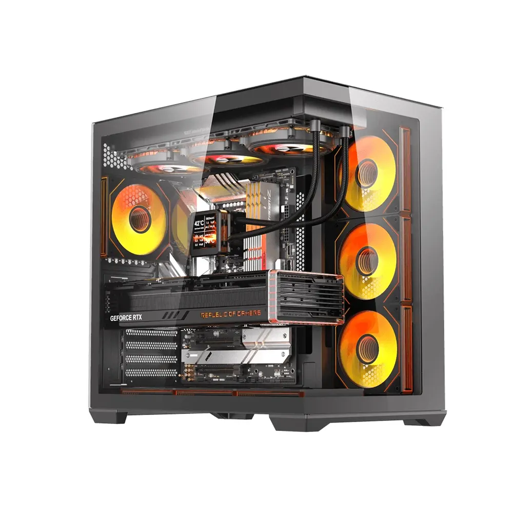 darkFlash C280 ARGB Black Компютърна кутия