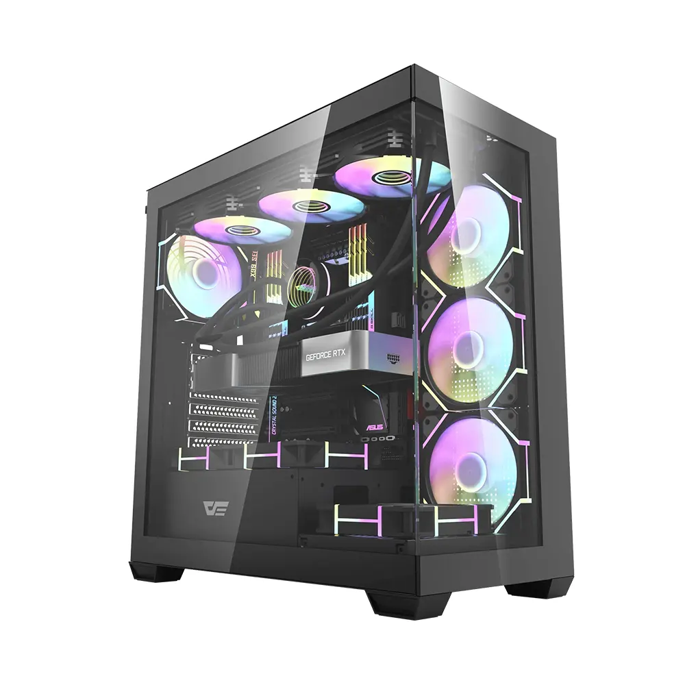 darkFlash DS900 ARGB Black Компютърна кутия