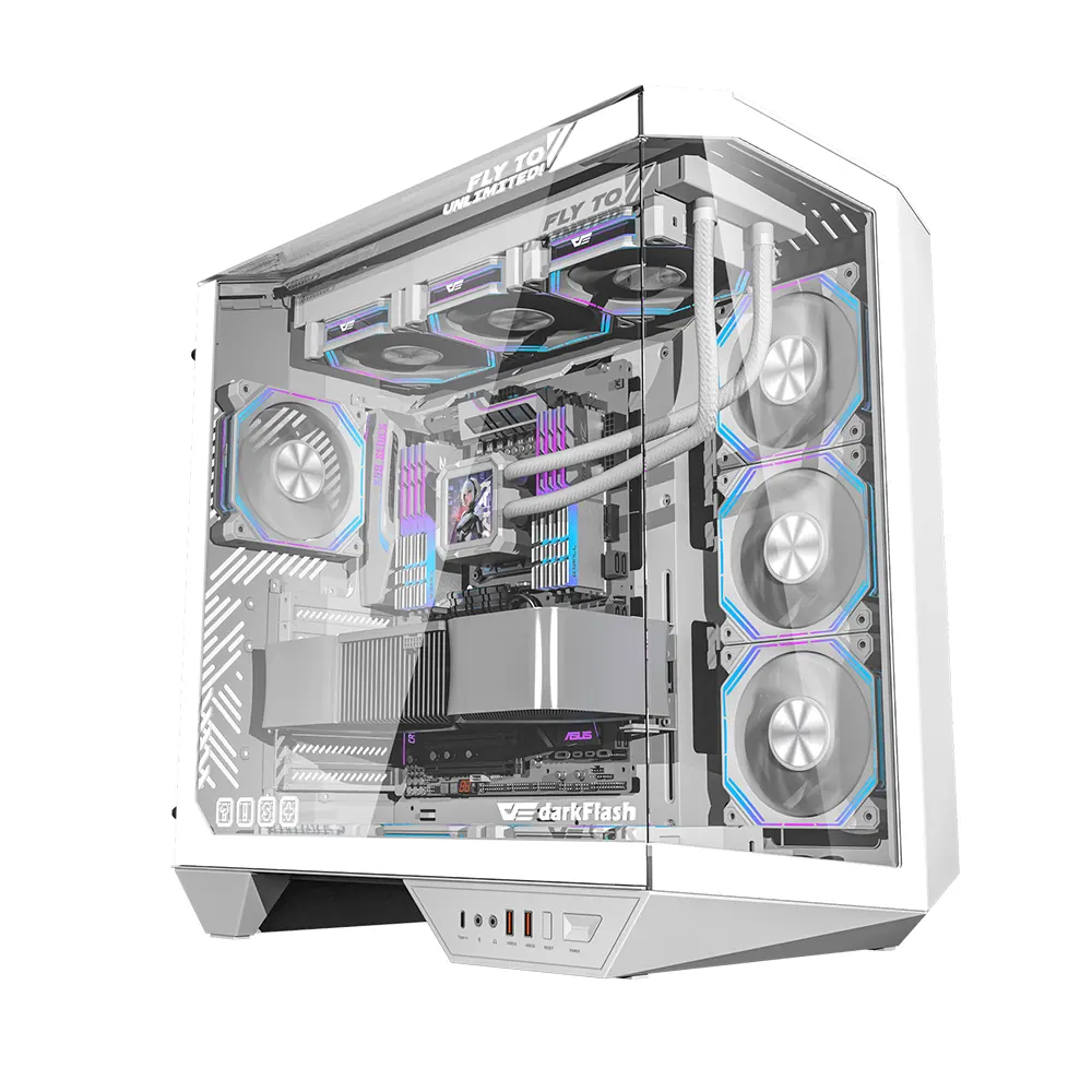 darkFlash DY470 White Компютърна кутия