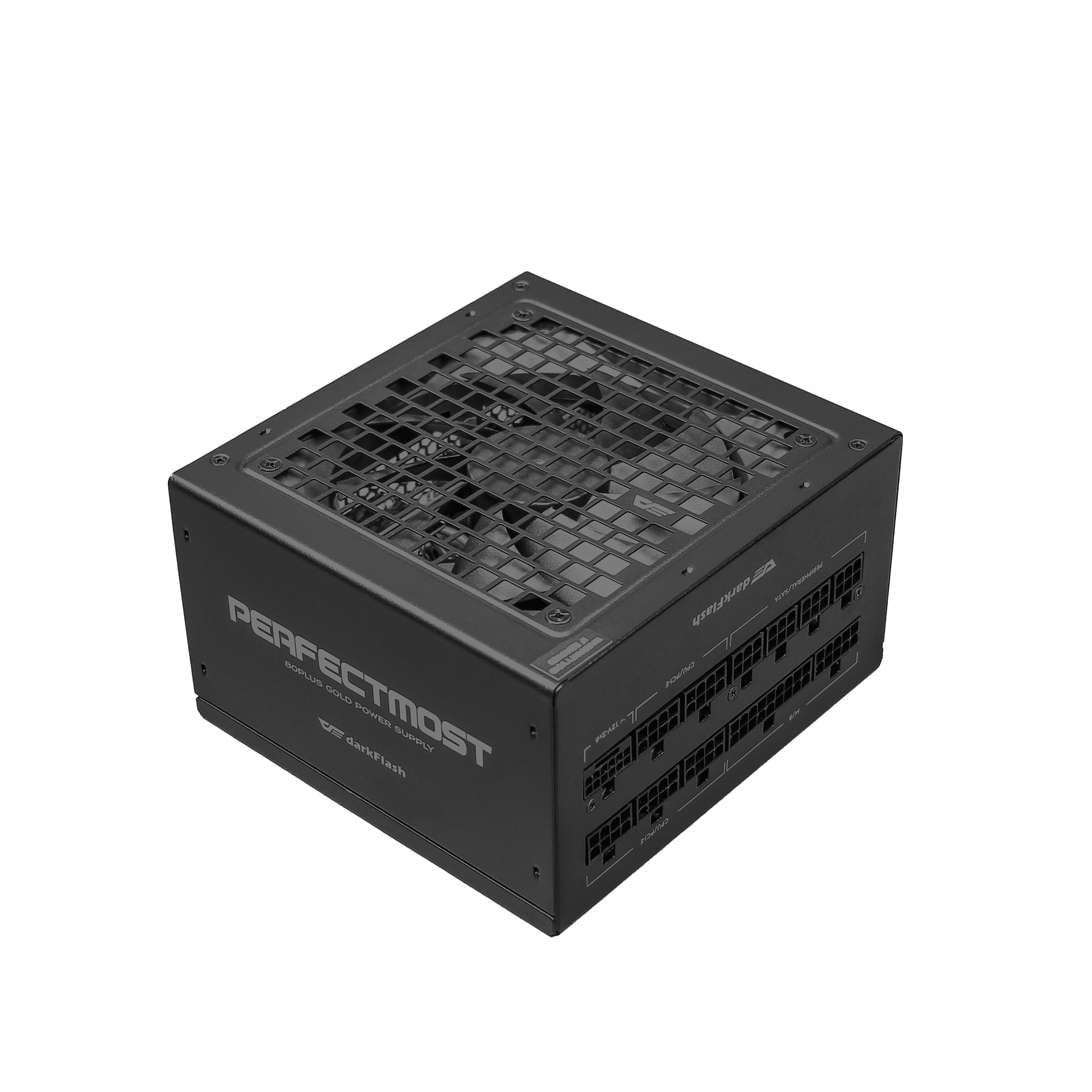 DarkFlash PMT850 850W, 80 Plus Gold, Модулно, PCIe Gen 5.1, ATX 3.1 Захранване за компютър