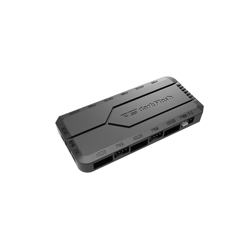darkFlash RC2 Black PWM/ARGB хъб за вентилатори
