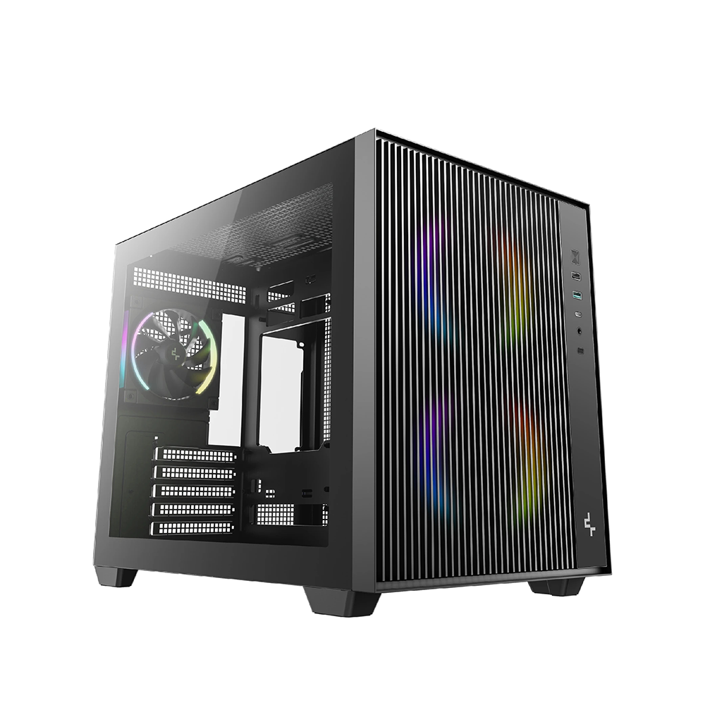 DeepCool CG330 MESH 3F Black Компютърна кутия