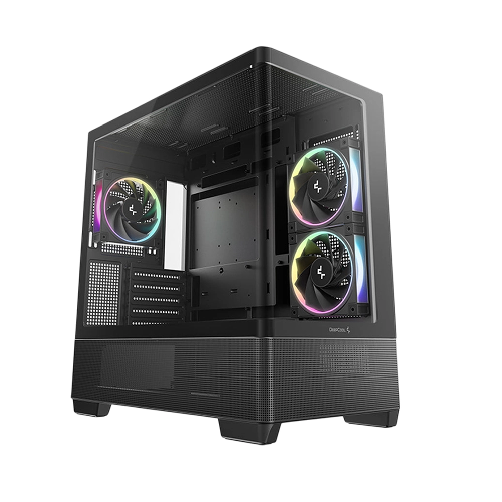 DeepCool CG380U 3F Black Компютърна кутия