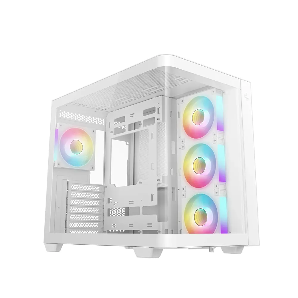 DeepCool CG530U 4F WH ARGB White Компютърна кутия