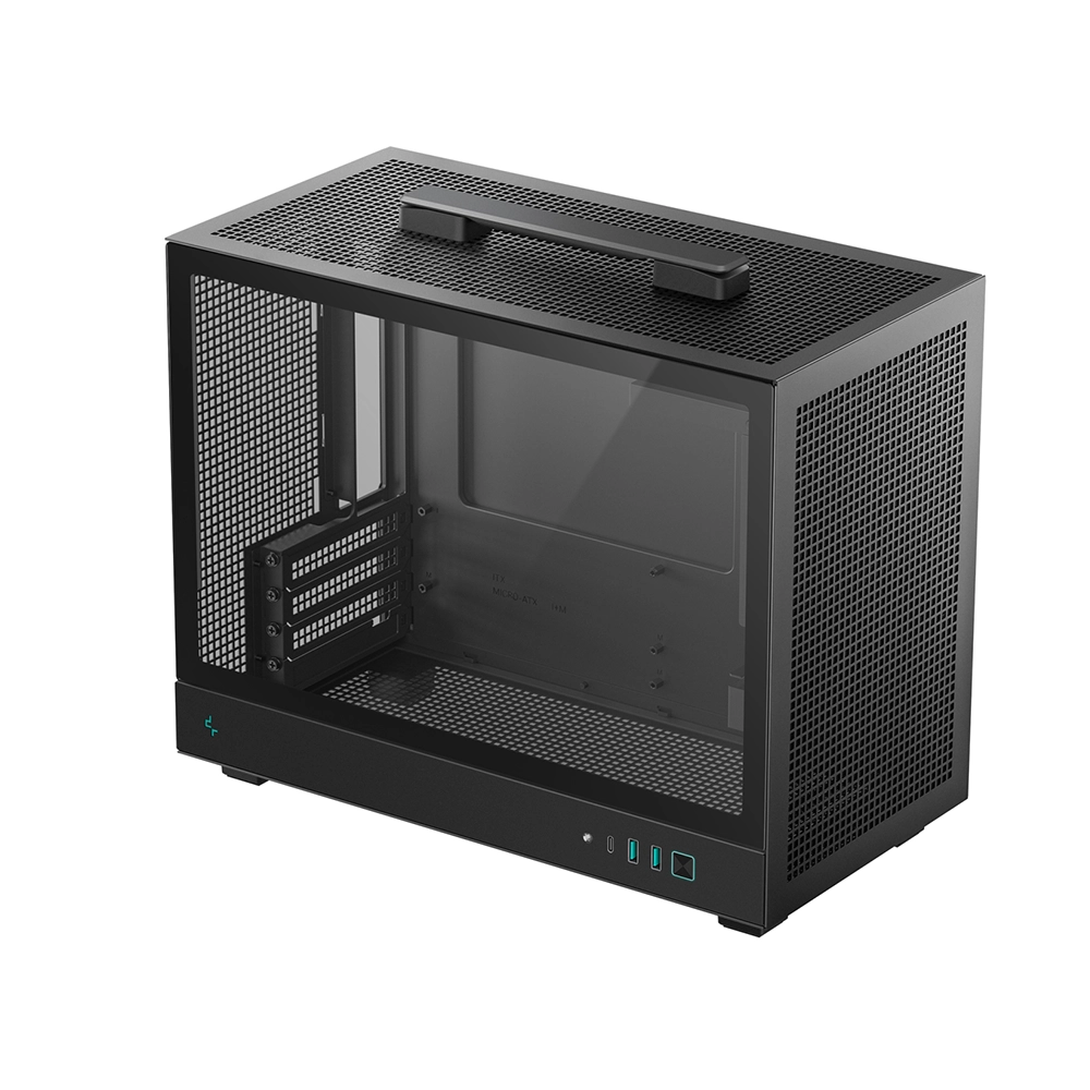 DeepCool CH160 PLUS Black Компютърна кутия