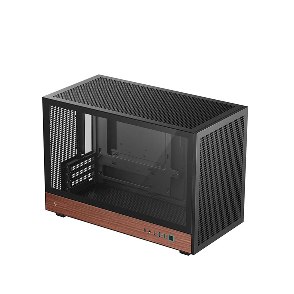 DeepCool CH260 WOOD Black Компютърна кутия