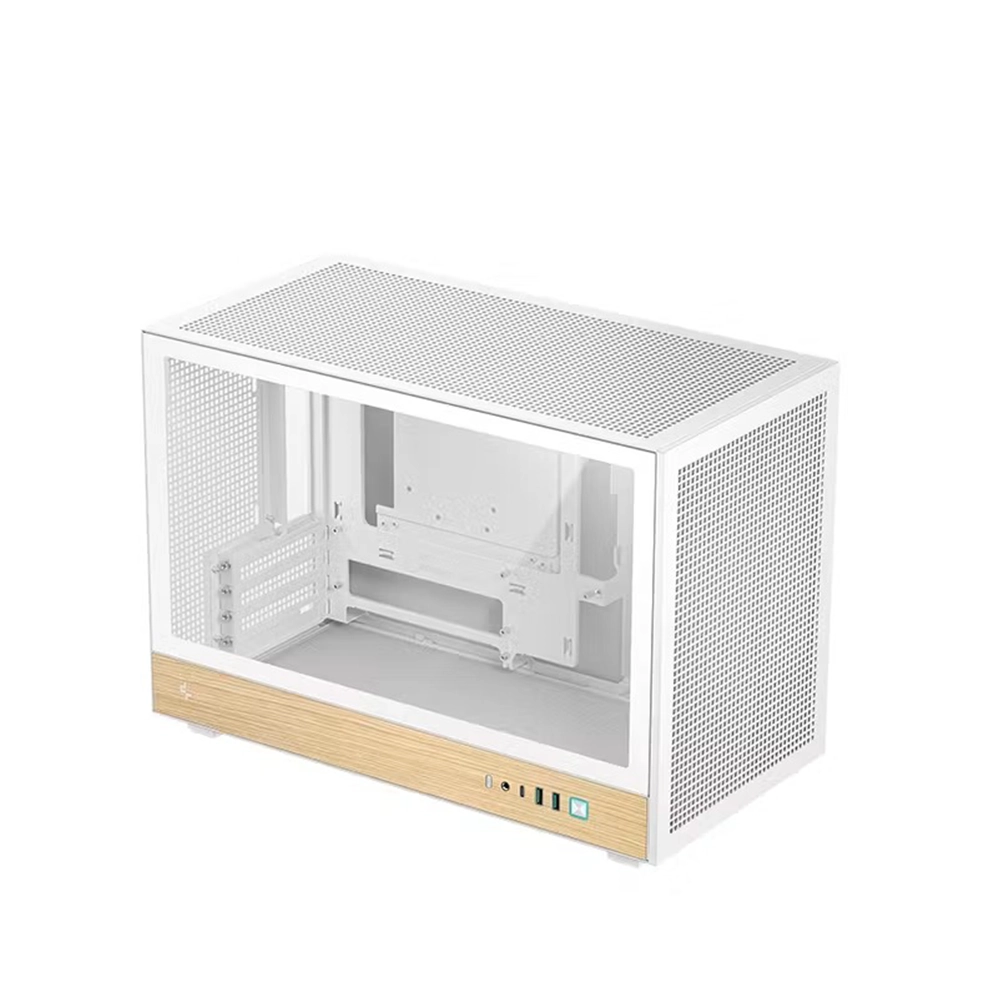 DeepCool CH260 WOOD White Компютърна кутия
