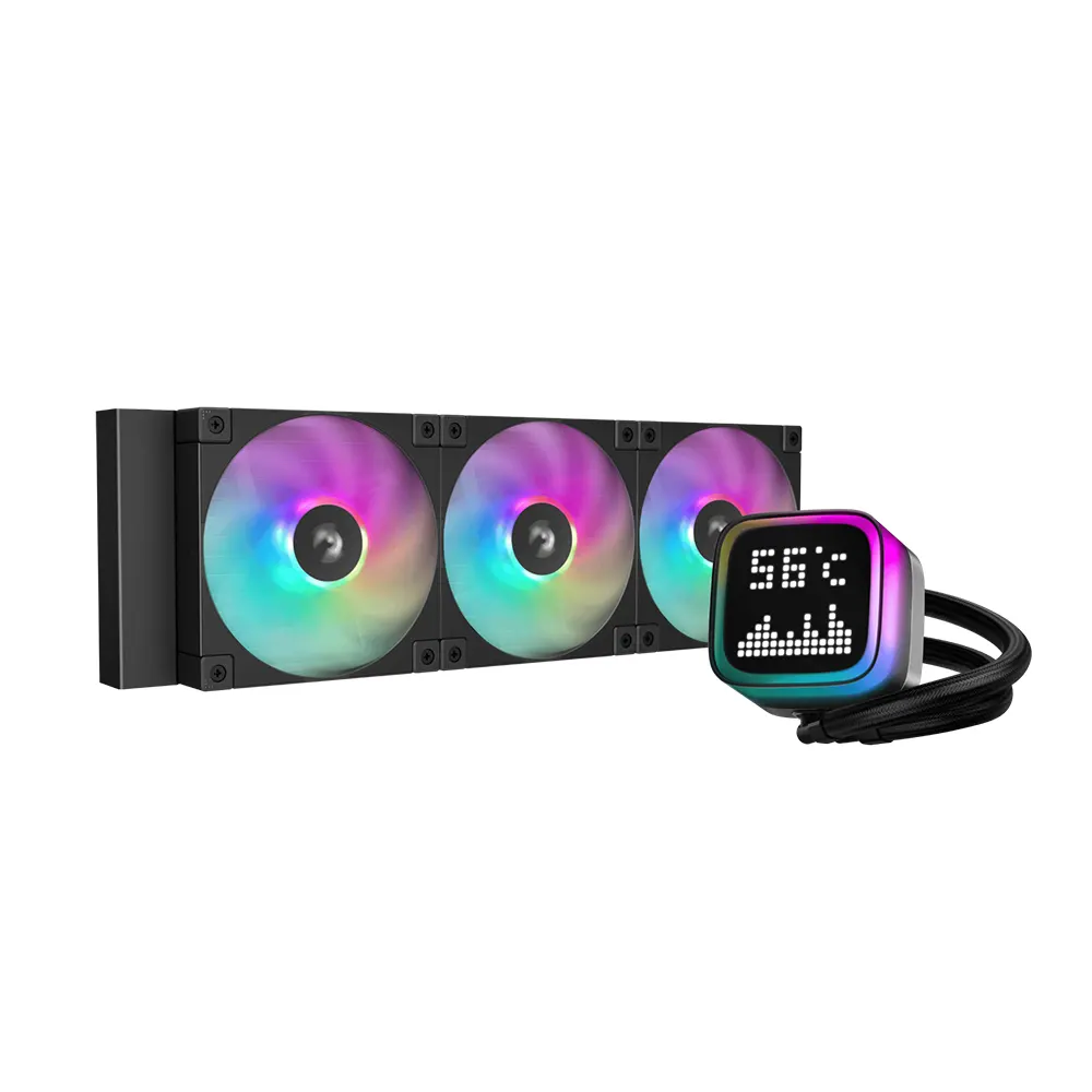 DeepCool LP360 360 A-RGB Black AIO Воден охладител за процесор