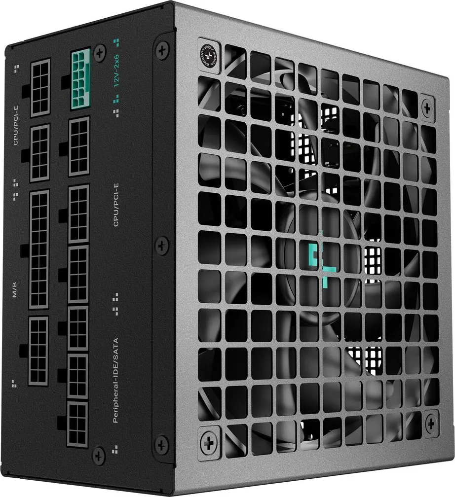 DeepCool PN1200M 1200W, 80 Plus Gold, Модулно, PCIe 5.1, ATX 3.1 Захранване за компютър