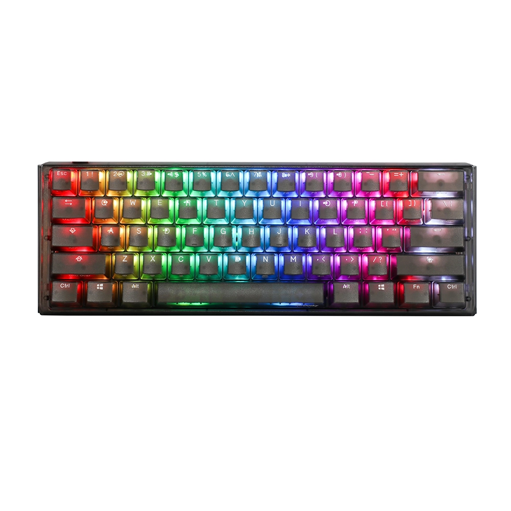 Ducky One 3 Mini Aura RGB Black Геймърска механична клавиатура с Cherry MX Brown суичове