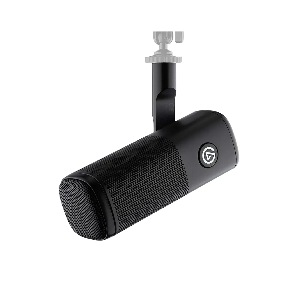 Elgato Wave DX Black Динамичен XLR Геймърски микрофон за стрийминг