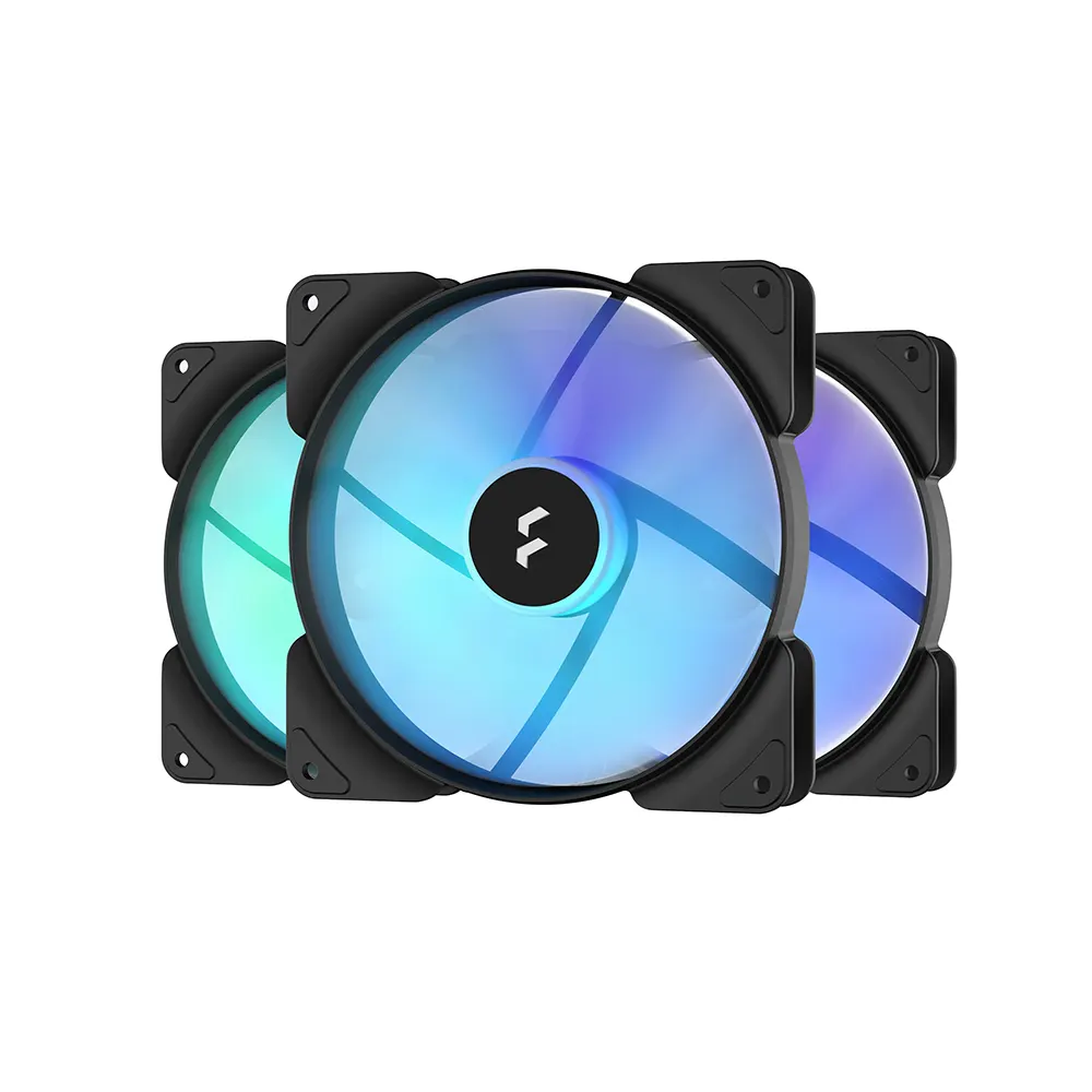 Fractal Design Aspect 14 RGB БPWM 140mm Black Комплект вентилатори (3 броя)