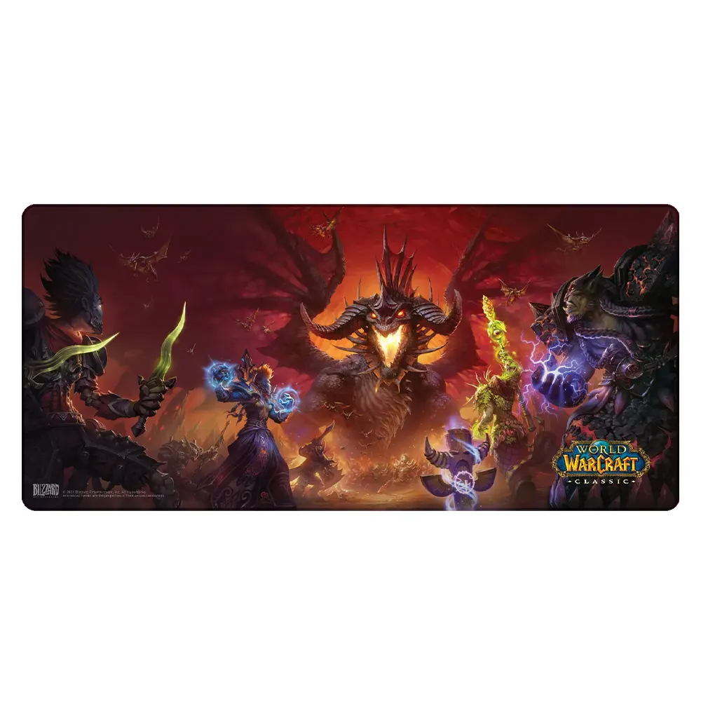 FS Blizzard World of Warcraft Classic Onyxia XL Геймърски пад за мишка и клавиатура