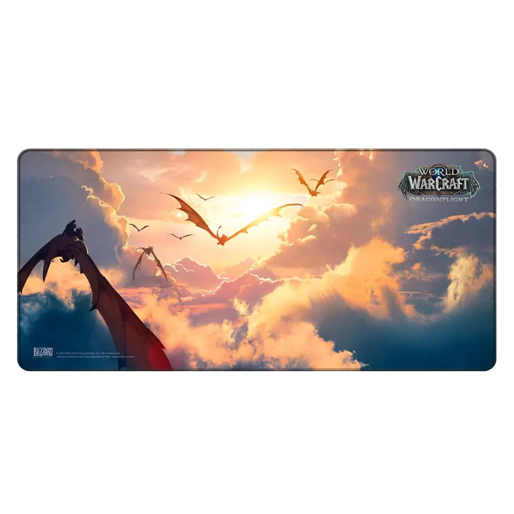 FS Blizzard World of WarCraft Dragonflight Clouds XL Геймърски пад за мишка и клавиатура
