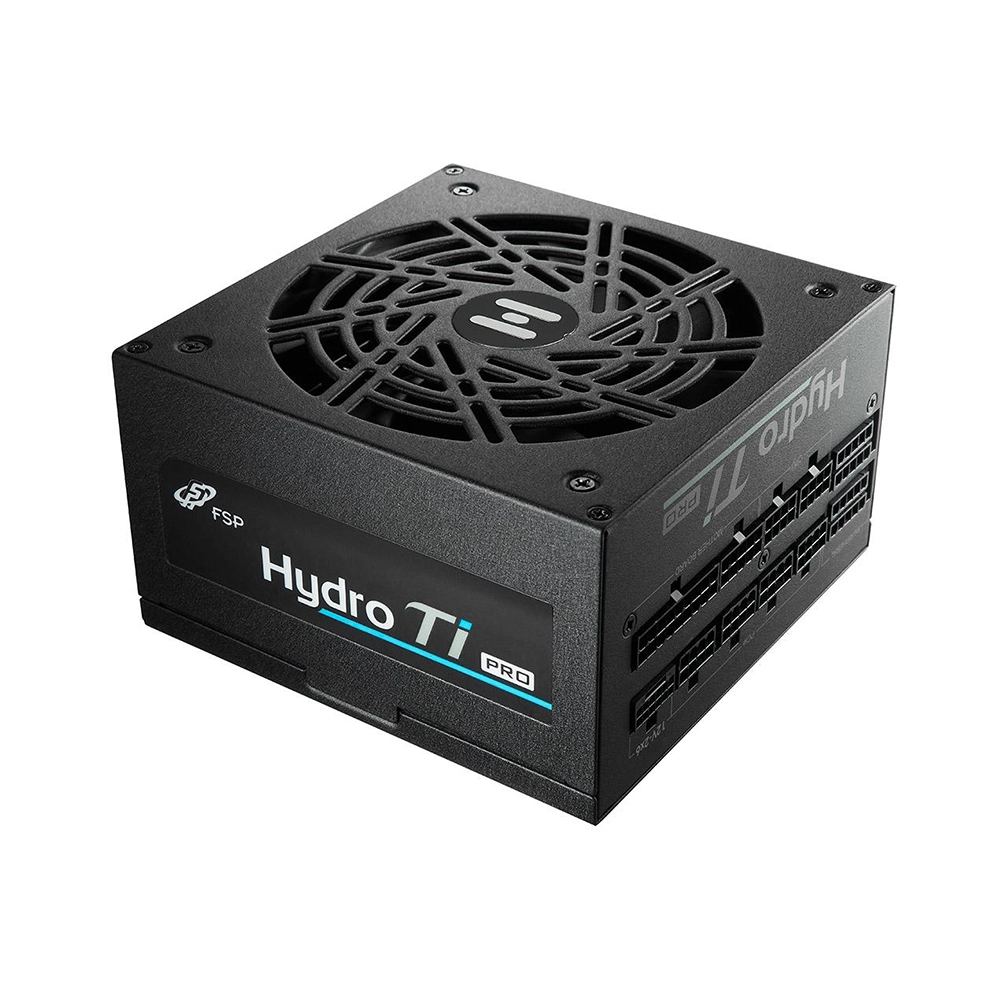 FSP Hydro Ti PRO 1000W, 80 PLUS Titanium, Модулно, PCIe 5.1, ATX 3.1 Захранване за компютър