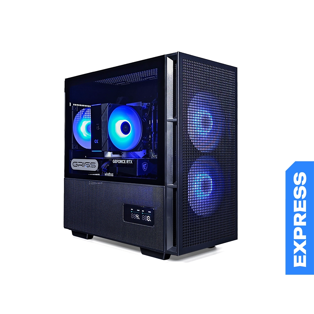 G:RIGS POLARIS Express (AMD AM5) Black Геймърски компютър