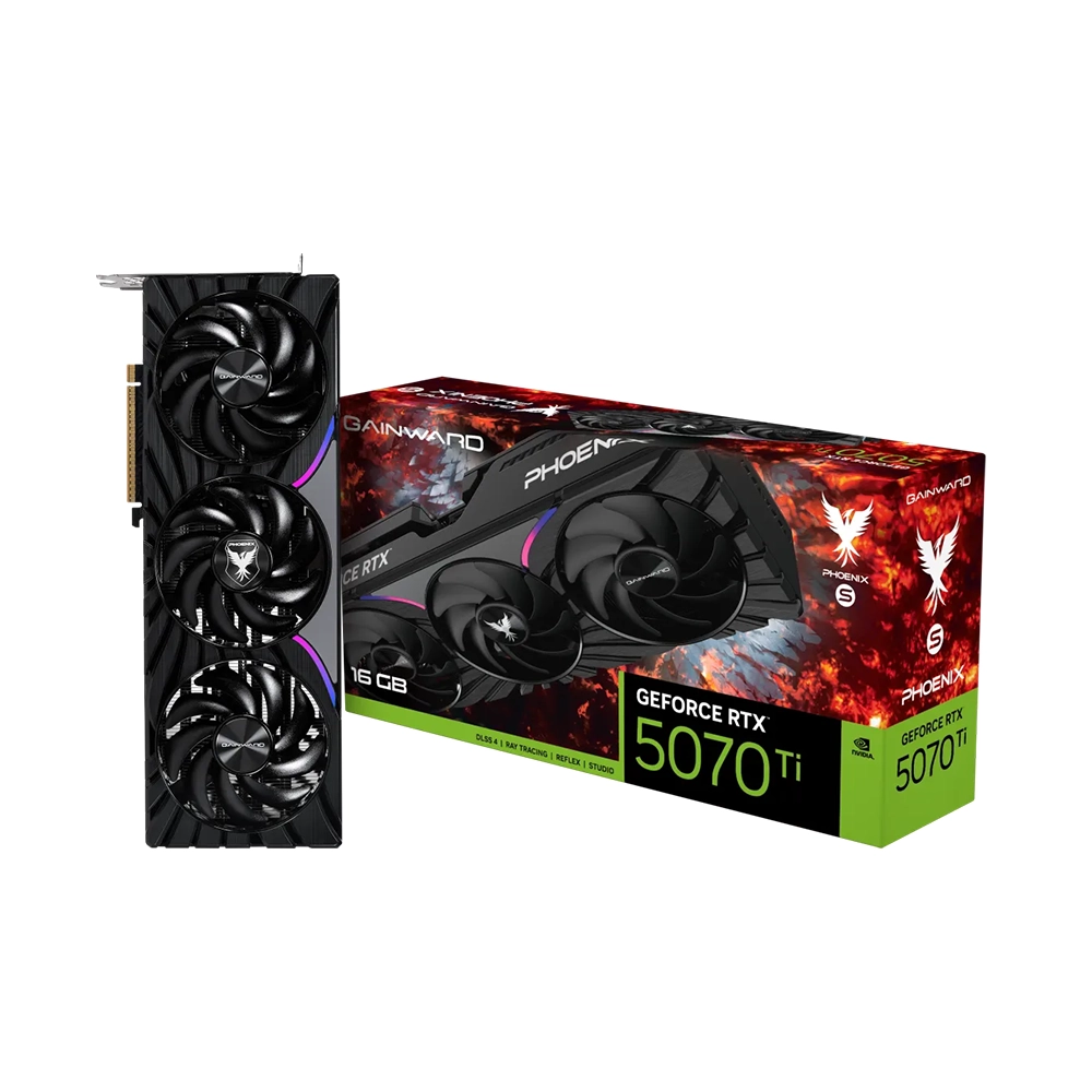 Gainward GeForce RTX 5070 Ti Phoenix-S, 16GB GDDR7 Видео карта