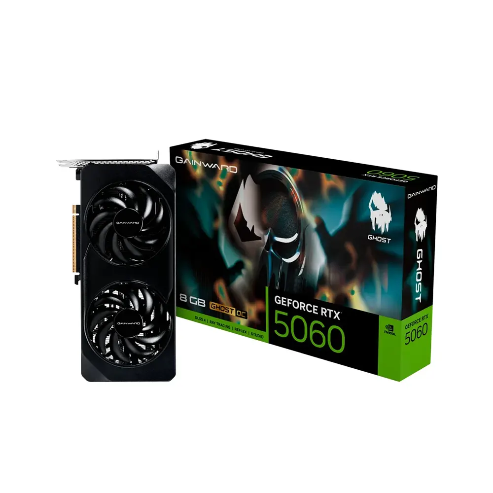 Gainward Ghost OC GeForce RTX 5060, 8GB GDDR7 Видео карта